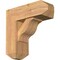 Ekena Millwork Funston Craftsman Smooth Bracket w/ Offset Brace, Western Red Cedar, 7 1/2"W x 20"D x 20"H BKT0806X20X20FST04SWR - alternate 1